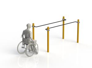 Купить Брусья параворкаут параллельные для колясочников WRK-D01_76mm в Малмыже 