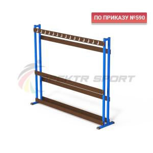 Купить Стеллаж для лыж двусторонний (на 30 пар) ЛХ2 в Малмыже 