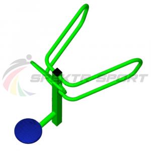 Купить Уличный тренажер взрослый Диск + Брусья ТС 110-2 в Малмыже 