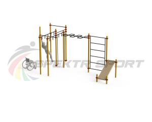 Купить Спортивный комплекс для инвалидов-колясочников WRK-D17_76mm в Малмыже 