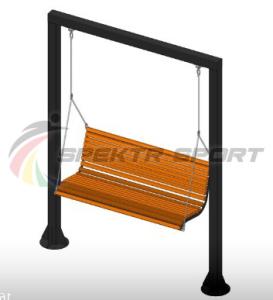 Купить Качели "Бриз" со спинкой в Малмыже 