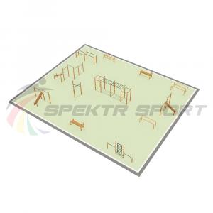 Купить Парковая площадка для Воркаут и WRK 2_76mm в Малмыже 