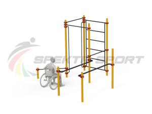 Купить Спортивный комплекс для инвалидов-колясочников WRK-D18_76mm в Малмыже 