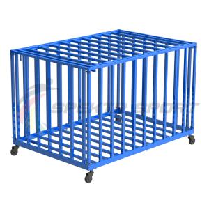 Купить Корзина для хранения мячей передвижная металлическая (стенки - мет. профиль) Разборная в Малмыже 