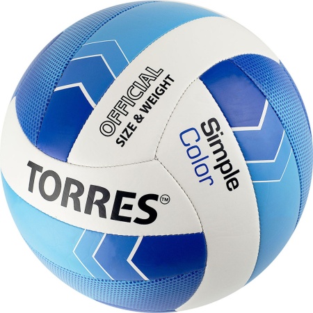Купить Мяч волейбольный Torres Simple Color любительский р.5 в Малмыже 